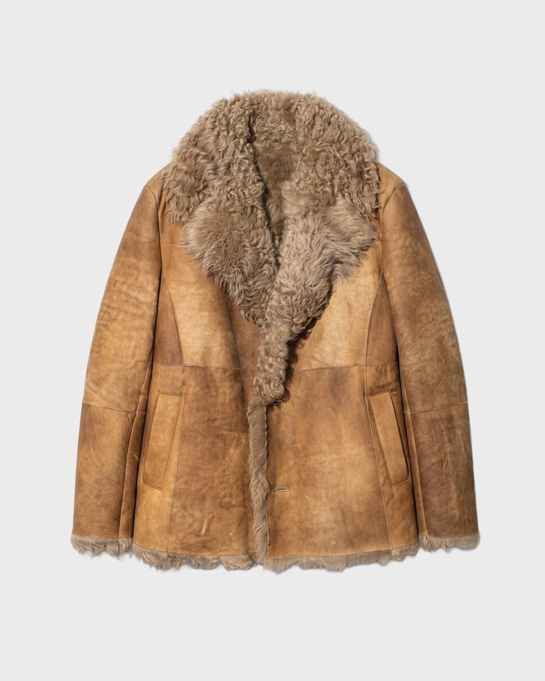 Shearling Record Coat