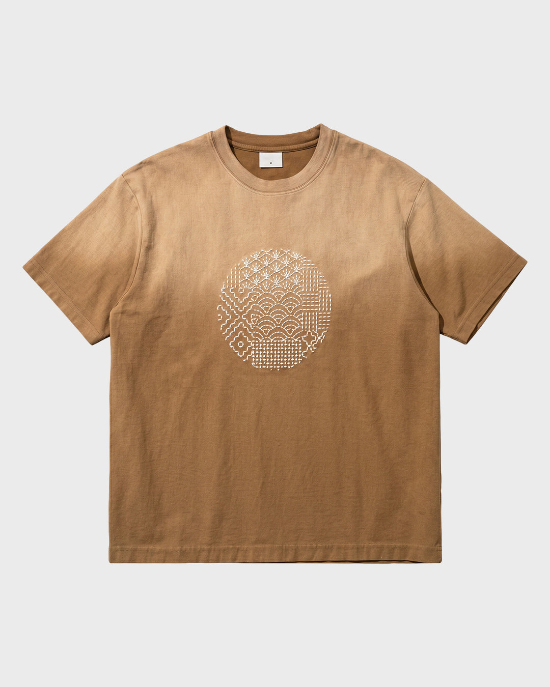T-Shirt Sashiko a Cerchi