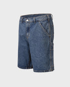 Shorts di jeans effetto candeggiato con bandana