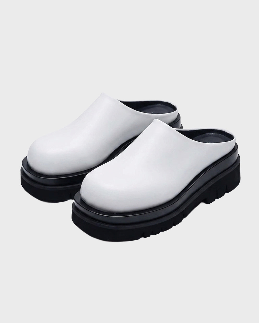 Zueco de suela gruesa