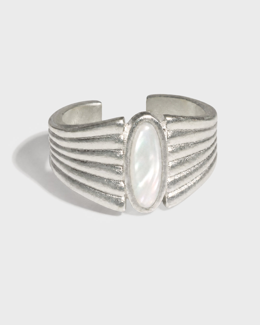 Fluted Cuff Ring