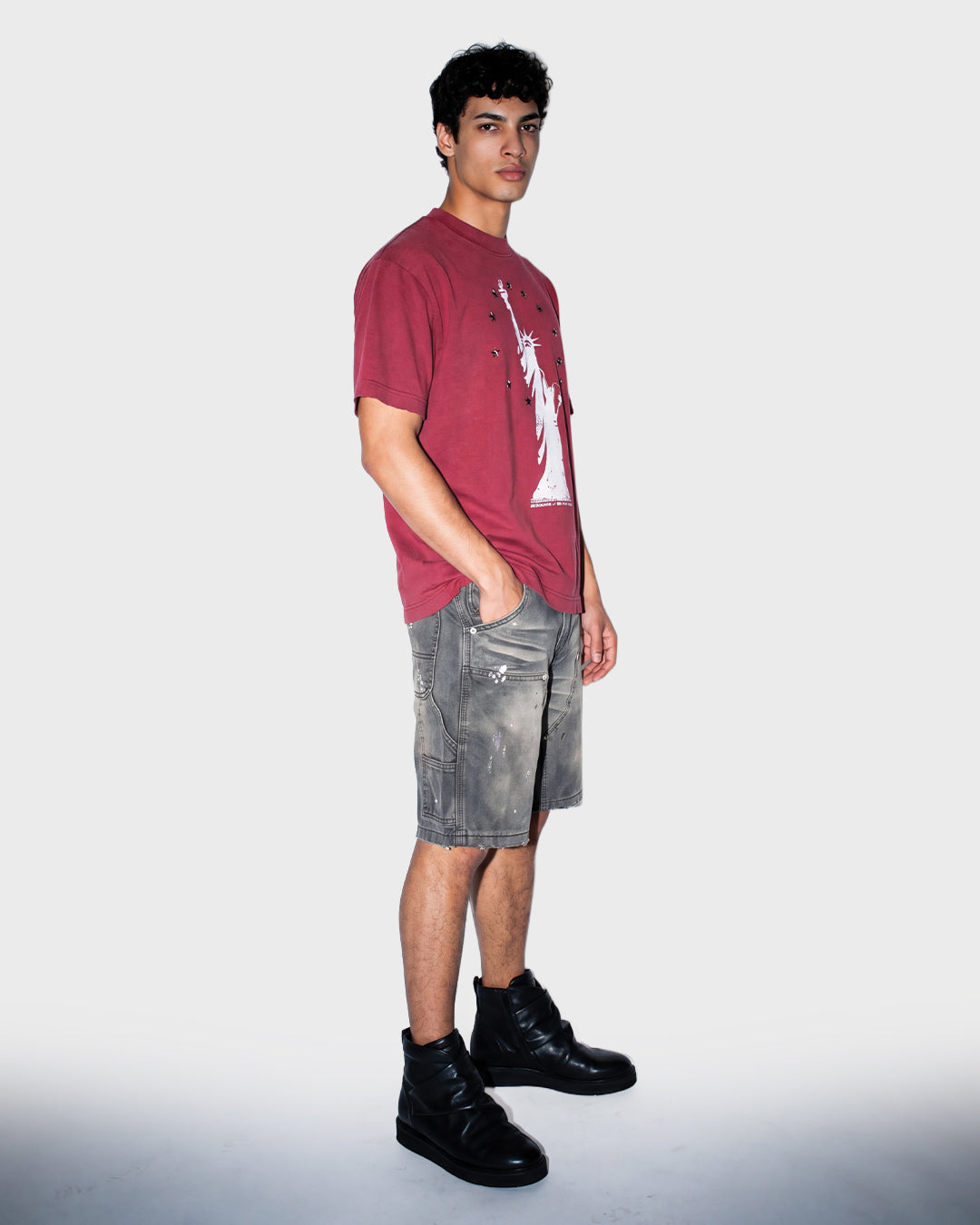 Painter Wash Carpenter Shorts