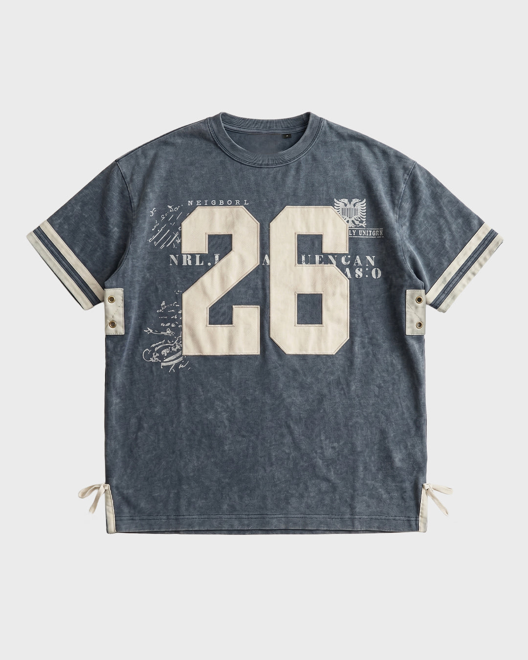 Camiseta de bolsillo Shibori