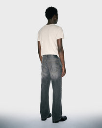 Faded Charcoal Flare Jeans