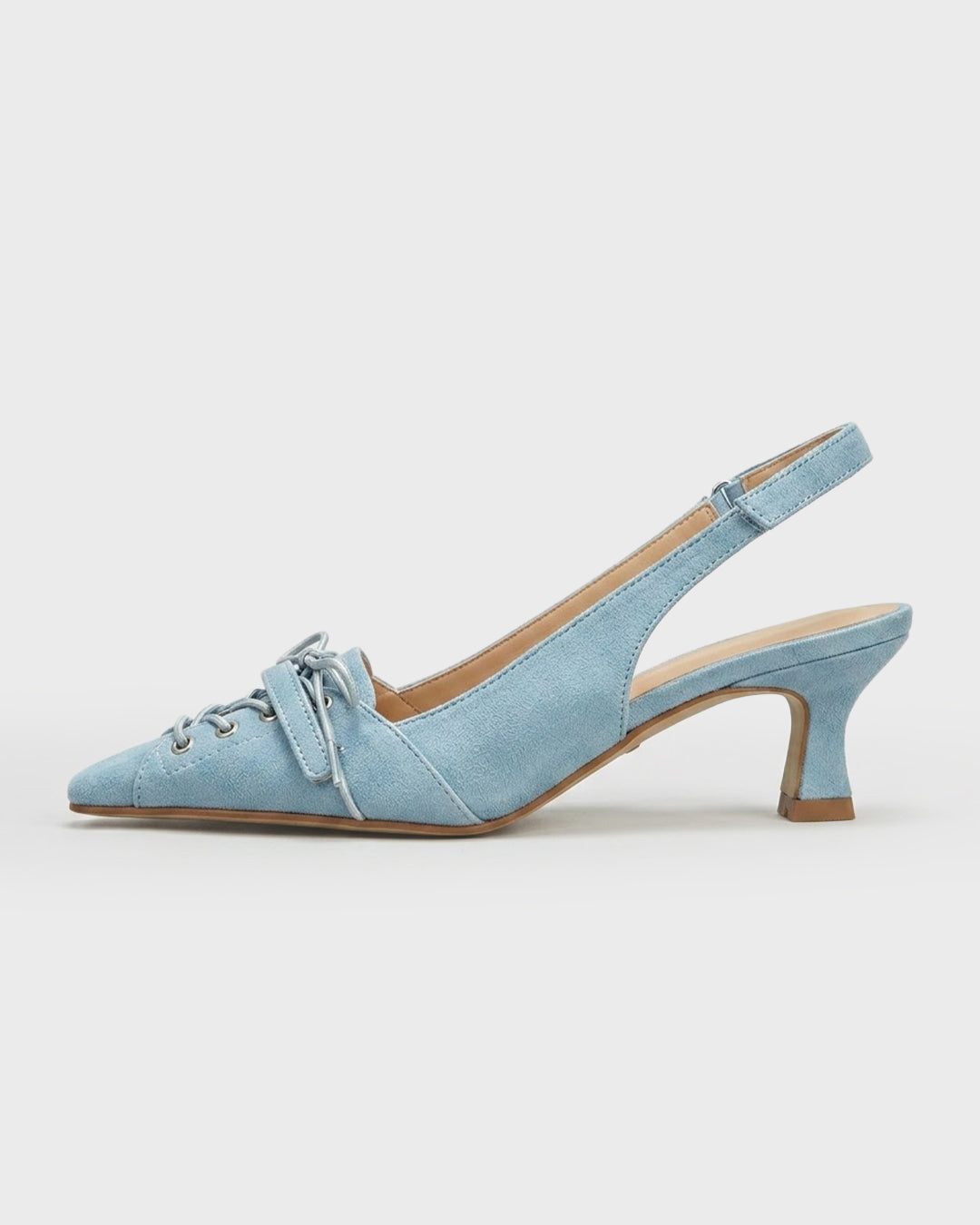 Quoted Lace Pump