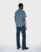 Camicia a quadri goffrata
