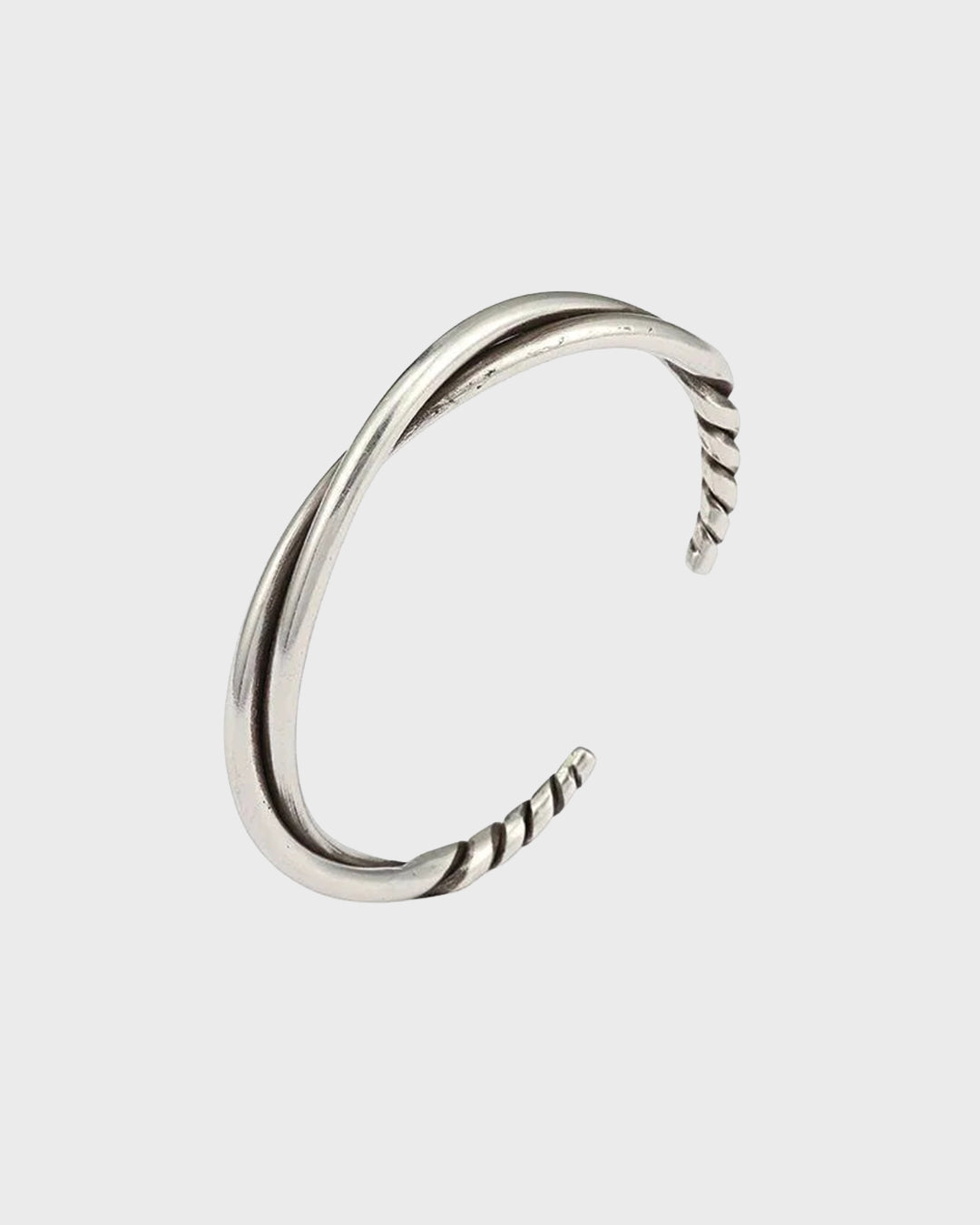 Silver Twist Cuff