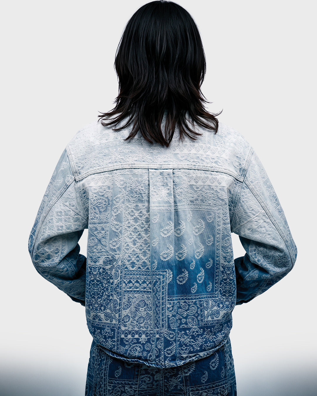 Bandana Panel Overshirt
