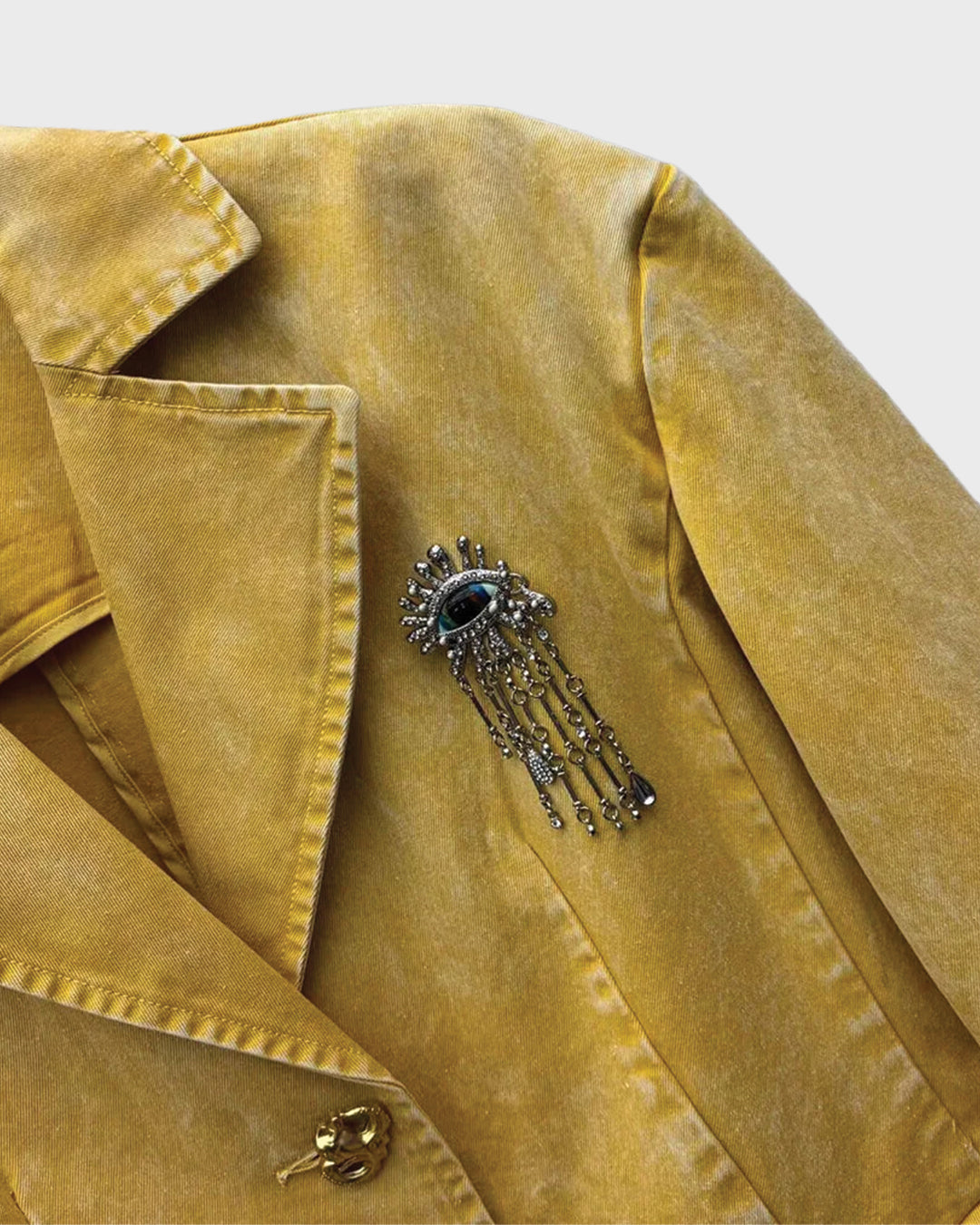Cloud Wash Denim Blazer