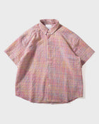 Camicia a quadri goffrata