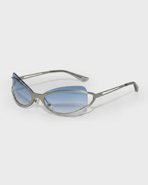 Traced Oval Sunglasses