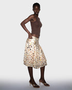 Scatter Dot Tier Skirt