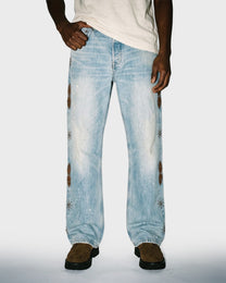 Jewel Seam Bootcut Jeans