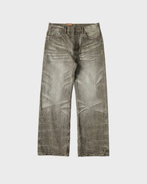 Olive Selvedge Denim Jeans