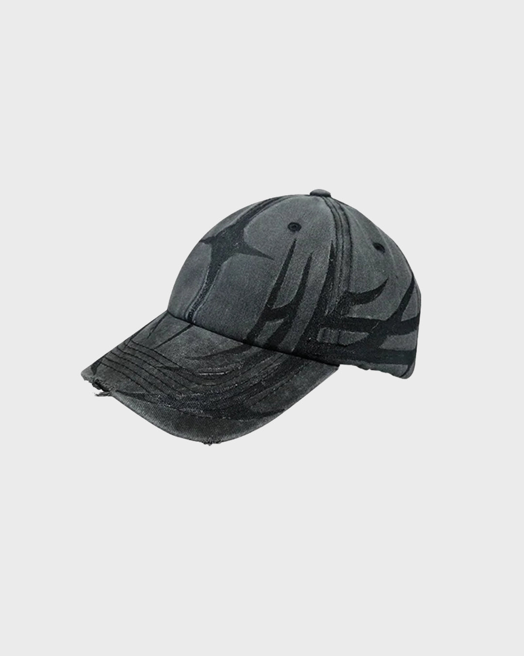 Cappello distressed a fette