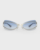 Traced Oval Sunglasses