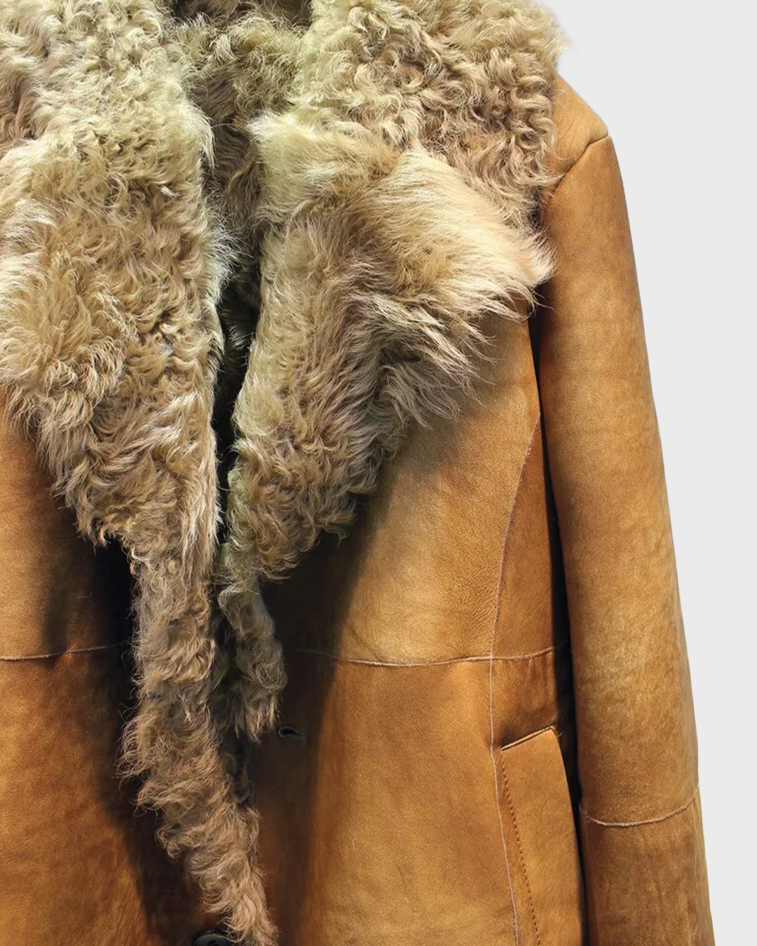 Shearling Record Coat