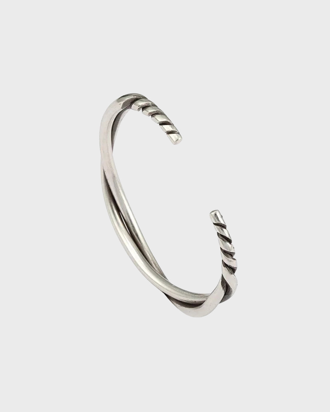 Silver Twist Cuff