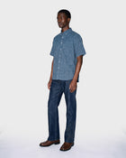 Camicia a quadri goffrata