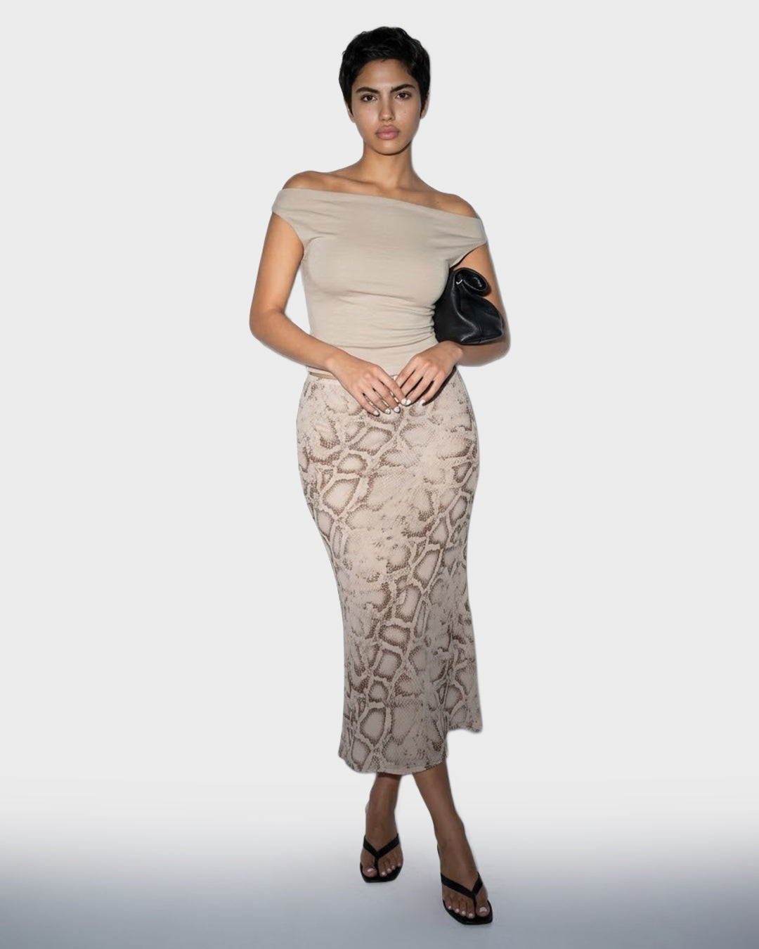 Off-Shoulder Stretch Top