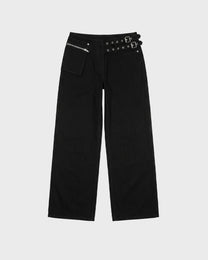 Double Buckle Jeans