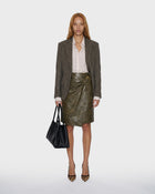 Moto Seam Skirt
