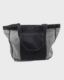 Raw Denim Tote Bag