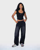 Three Button Rib Tank