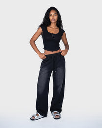 Three Button Rib Tank