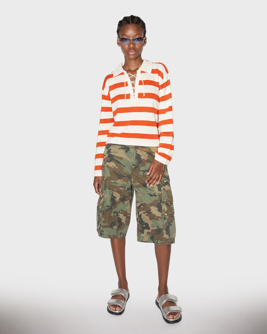 Patti Block Stripe Knit