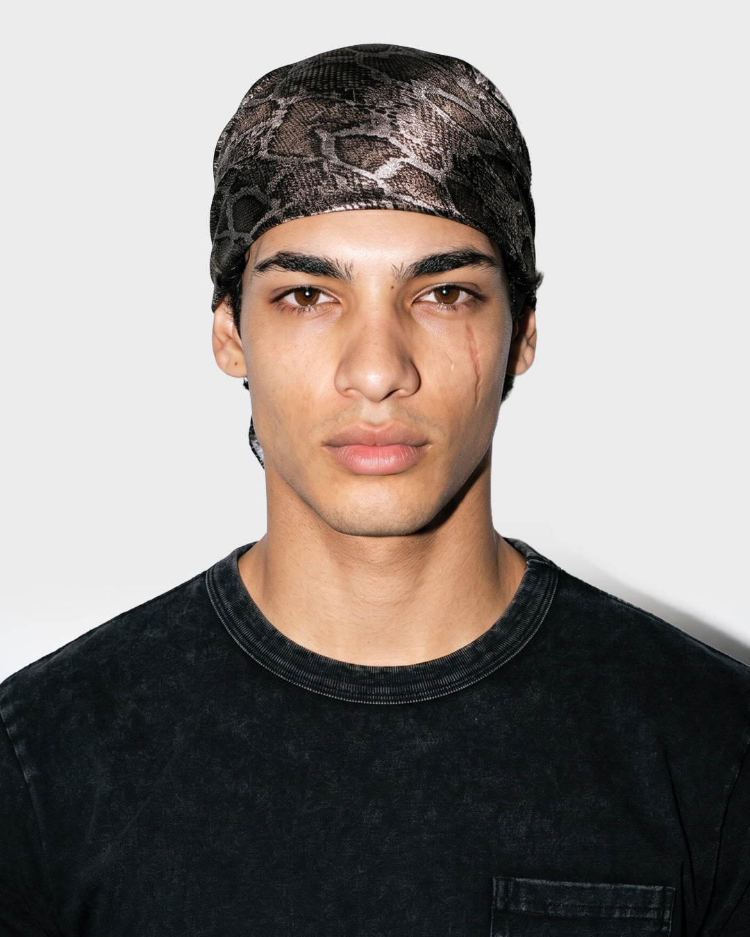 Bandana Pitone Platino