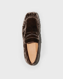 Silk Velvet Loafer