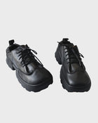Paneled Leather Trainer