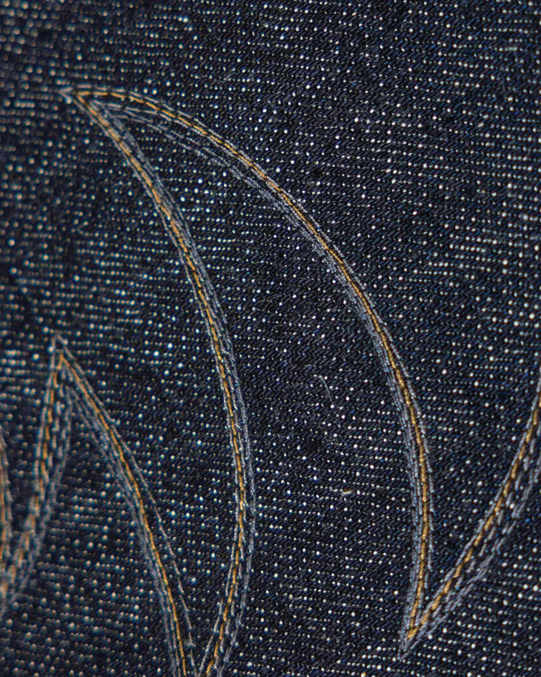 Vaqueros con orillo Western Stitch