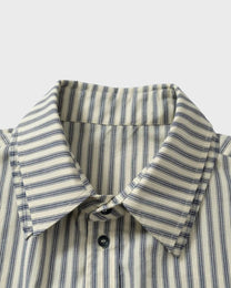 Hidden Layer Striped Shirt