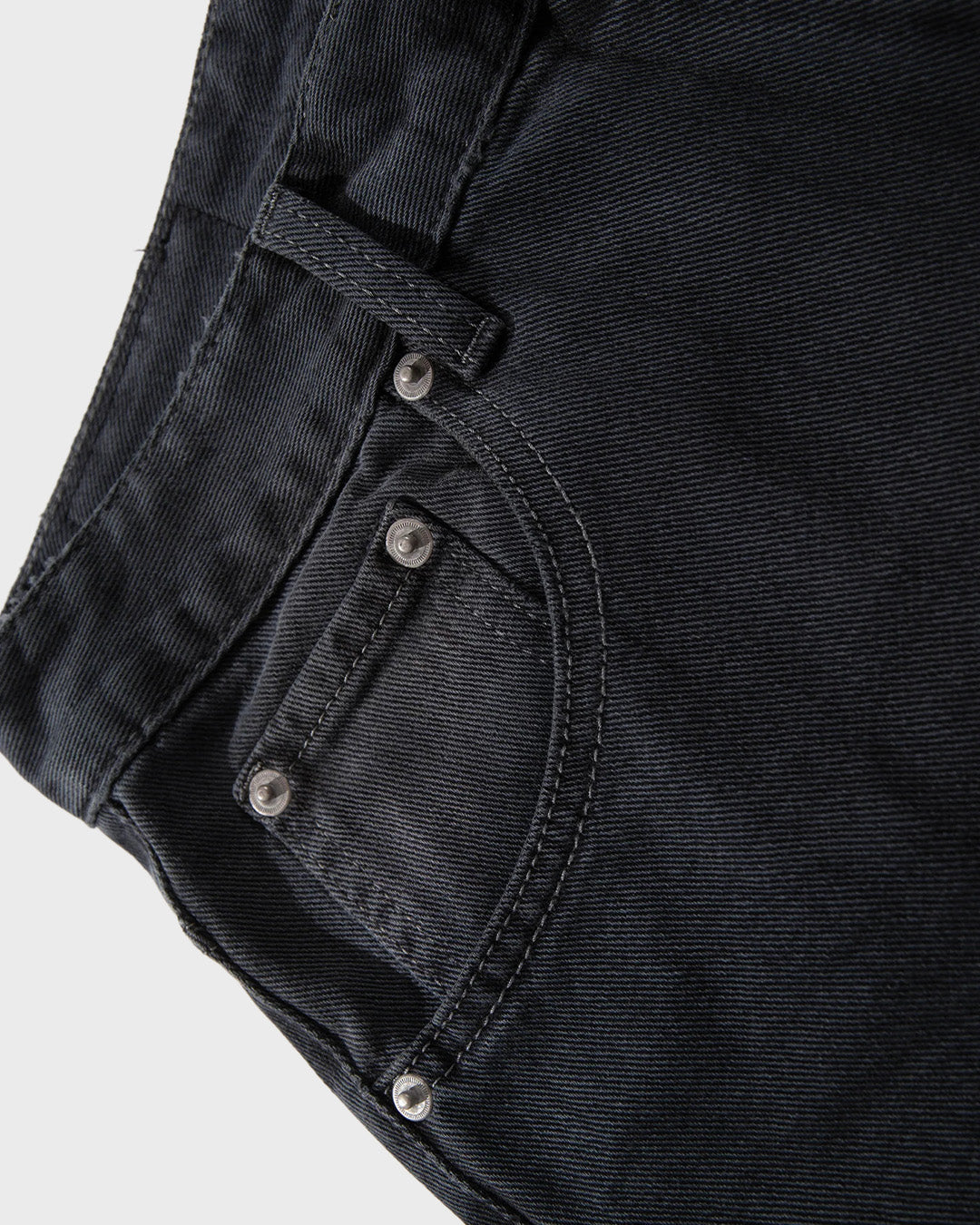Jeans larghi neri carbone