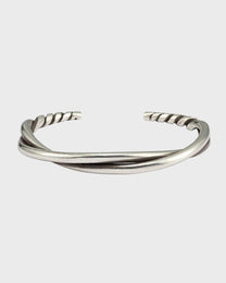 Silver Twist Cuff