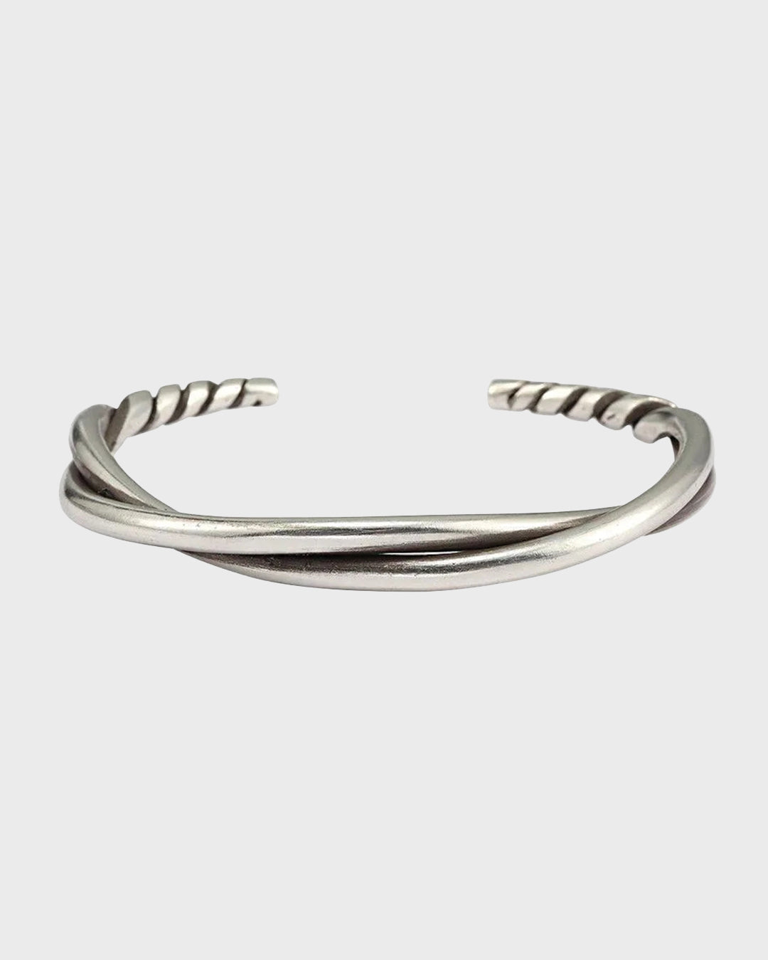 Silver Twist Cuff