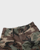 Pantalones cortos de mezclilla con pañuelo desteñido