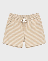 Pull On Pinstripe Short