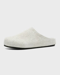 Brushed Suede Mule