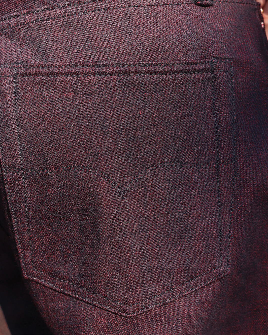 Wine Selvedge Jean