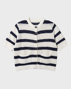 Open Stripe Knit Top