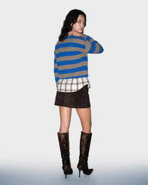 Yoko Cashmere Stripe Knit