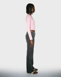 Patch Pocket Flare Trousers