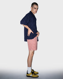 Pull On Pinstripe Short