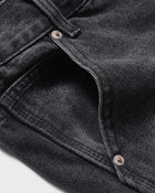 Shorts di jeans effetto candeggiato con bandana