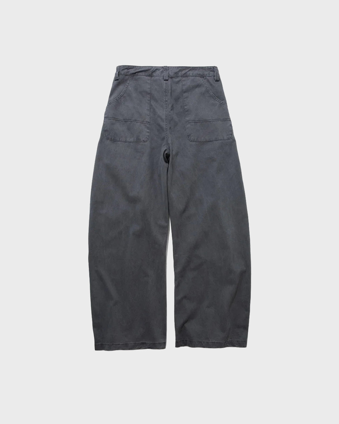 Faded Twill Pleated Pant