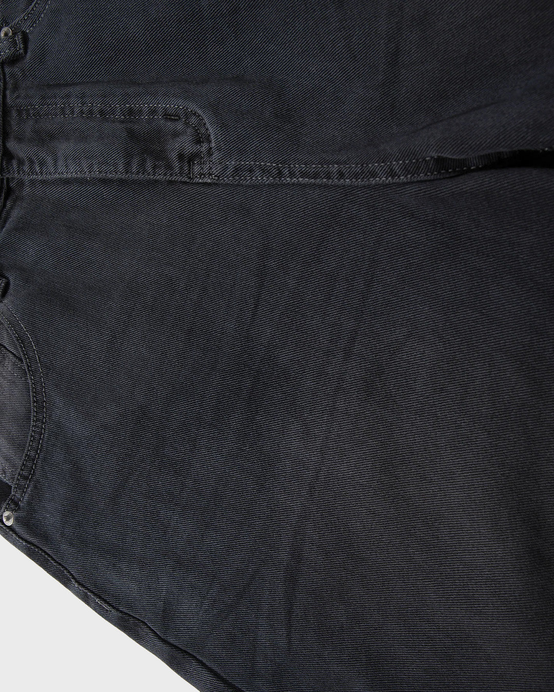 Jeans larghi neri carbone