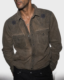 Camisa Jacquard Blanca Lenta